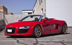 Audi R8 Spyder by SR Auto Group on PUR Wheels (PUR FL04) 2018 года